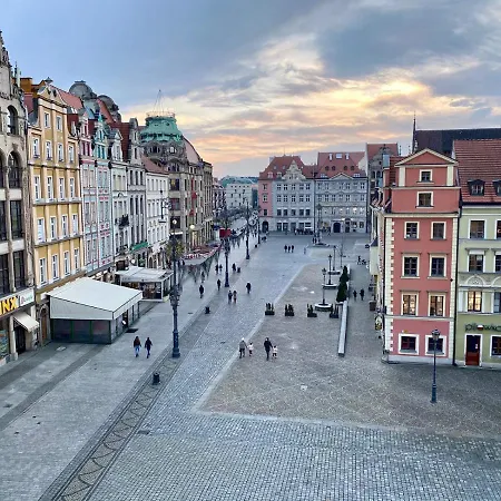 Market Square - Rynek 42 - 4 People - View Vratislav